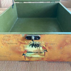 San Blas Island Paradise wooden box
